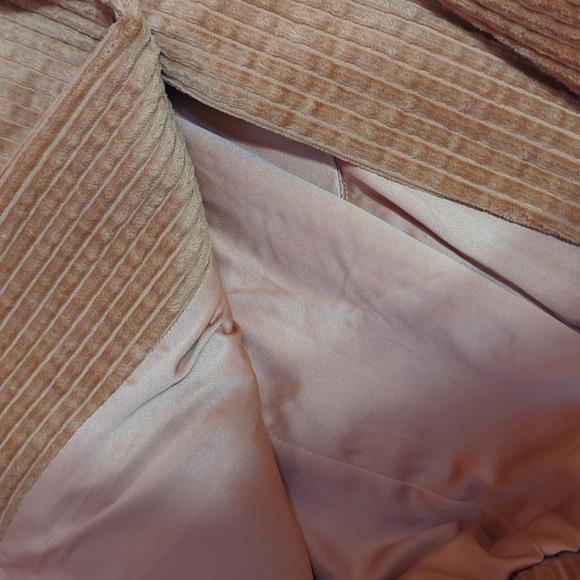 Blank NYC Corduroy Oversized Blazer In Rust Warm Brown Large NWT - Picture 12 of 14